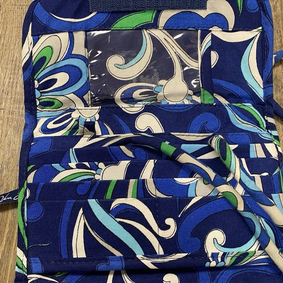 Vera Bradley Mediterranean Blue Shoulder Crossbody Bag - Picture 9 of 15